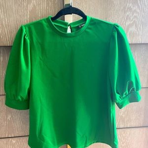 Classic Puffy Sleeve Blouse